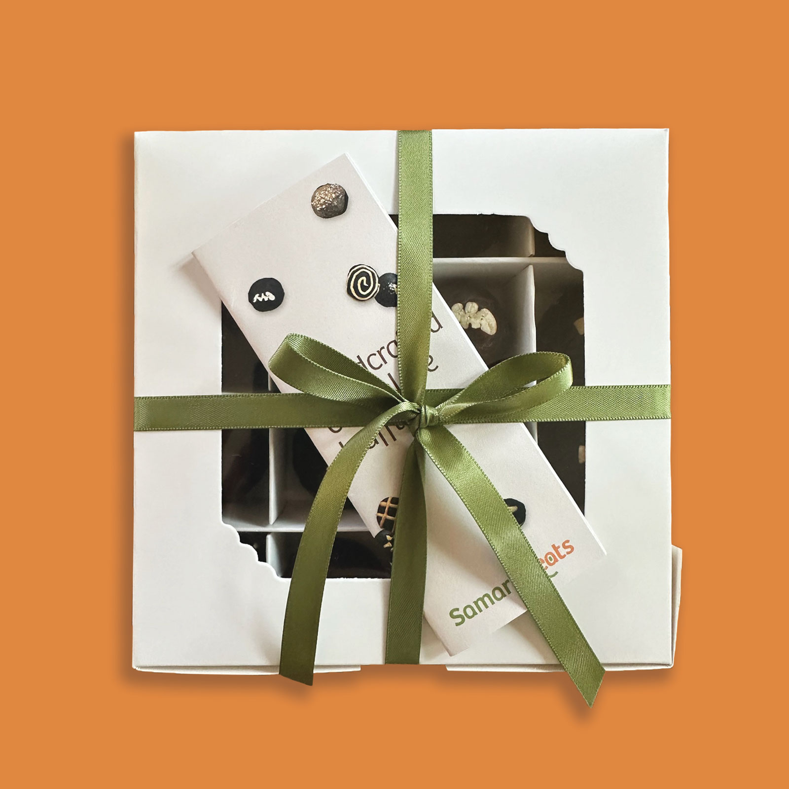 Dark chocolate truffles